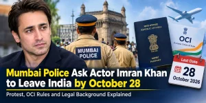 Mumbai Police Ask Imran Khan to Leave India by Oct 28, 2026